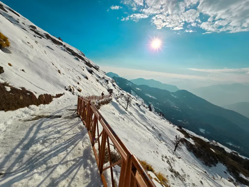 Chopta Tungnath Chandrashila Trek 14 Chopta Tungnath Chandrashila trek in Winters