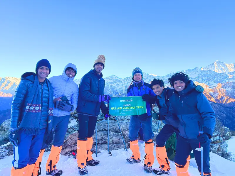Uttarakhand Tourism named Gulabi Kantha ‘Trek Of The Year 2025-26’ 2 Gulabi Kantha summit winter view