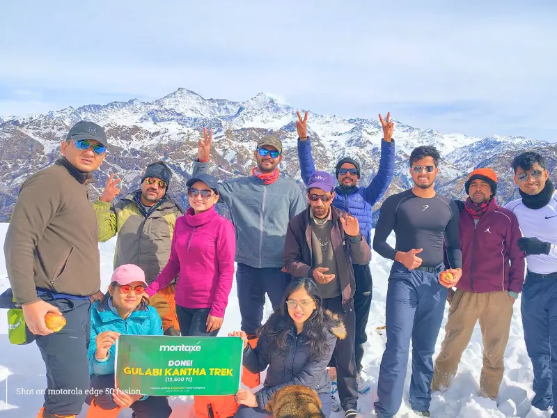 Uttarakhand Tourism named Gulabi Kantha ‘Trek Of The Year 2025-26’ 3 Early Gulabi Kantha trek batches