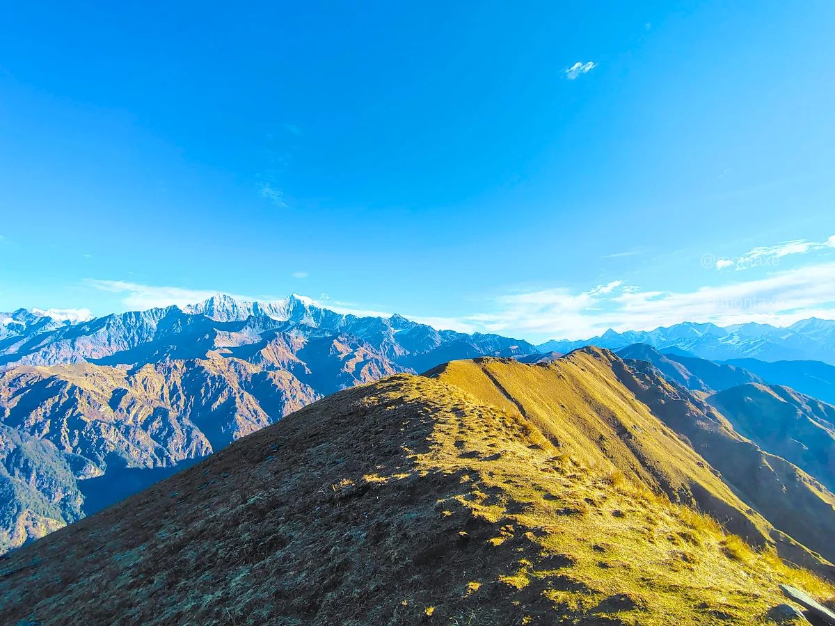 Gulabi Kantha Trek view from summit