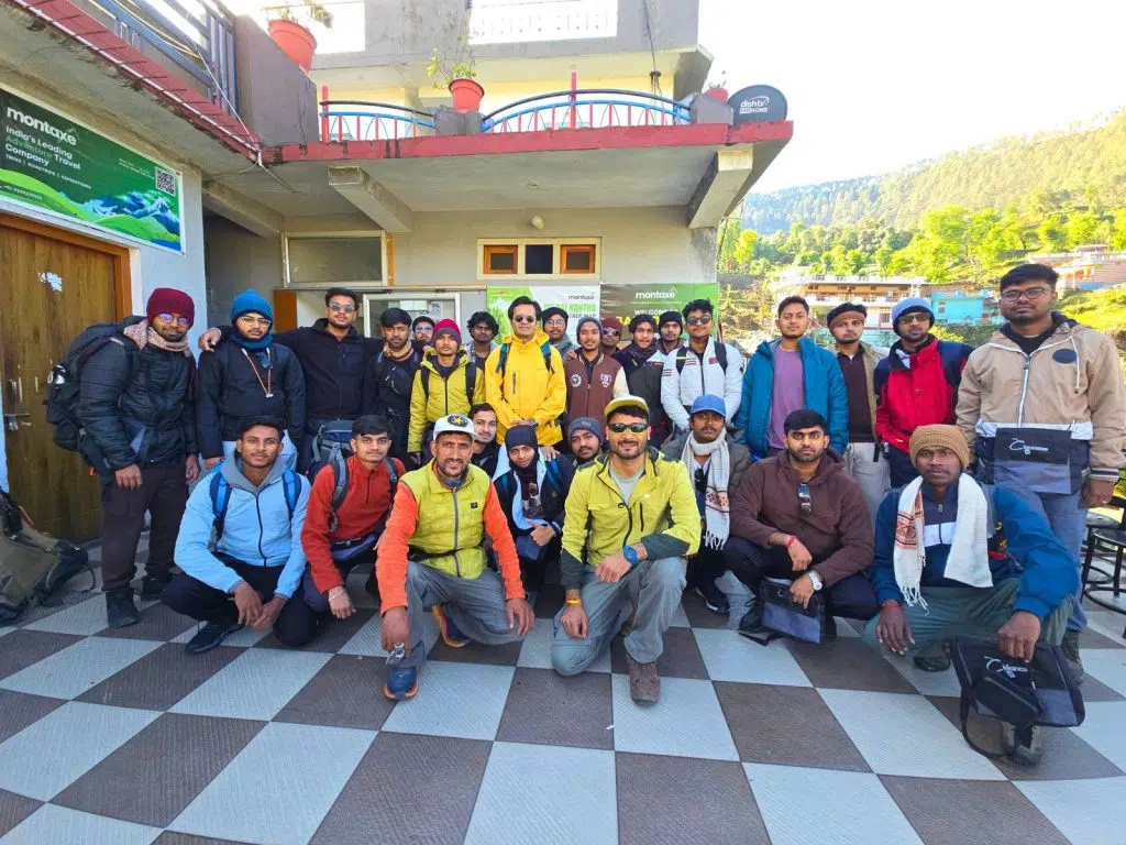 Gulabi Kantha Trek With Jalpaiguri Government Engineering College (JGEC): A Journey Through Snow, Forests And Team Spirit 1 Barkot Base Camp Gulabi Kantha