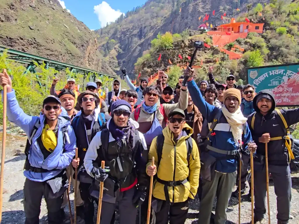 Gulabi Kantha Trek With Jalpaiguri Government Engineering College (JGEC): A Journey Through Snow, Forests And Team Spirit 2 Hanuman Chatti Gulabi Kantha