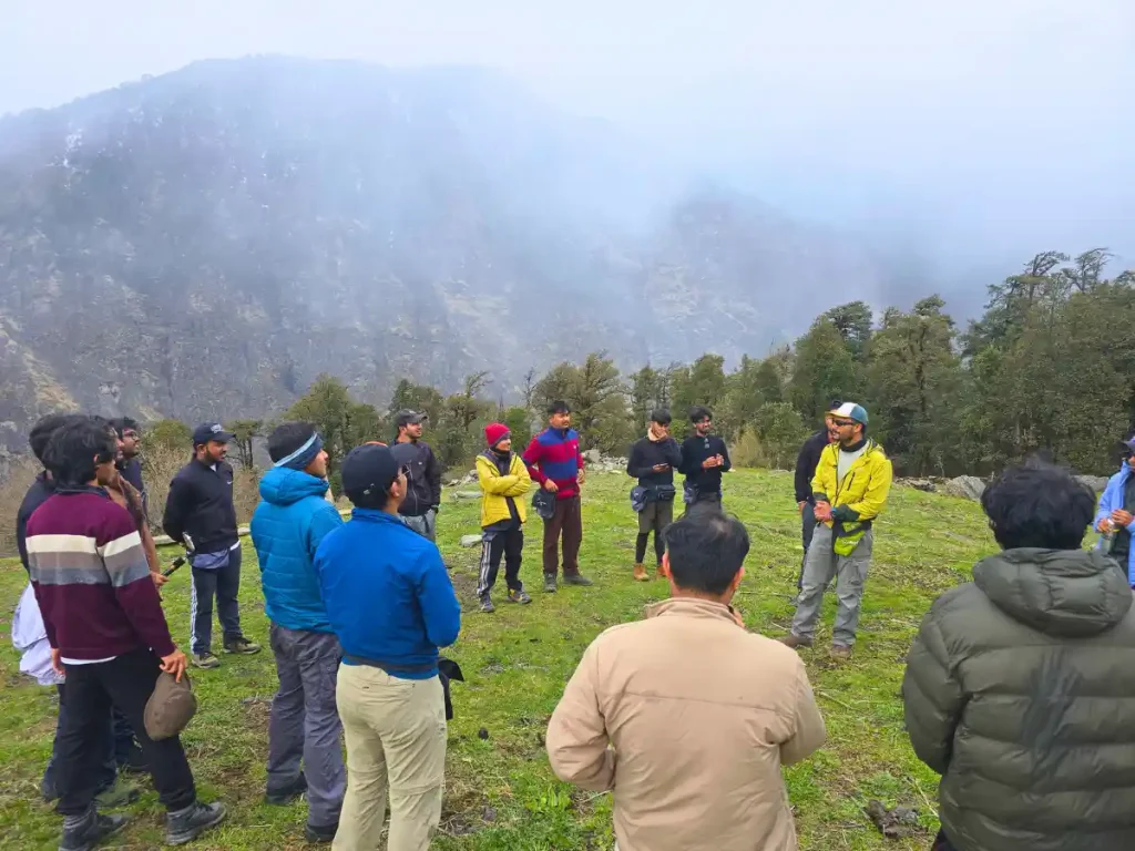 Gulabi Kantha Trek With Jalpaiguri Government Engineering College (JGEC): A Journey Through Snow, Forests And Team Spirit 11 Kandola Campsite Montaxe