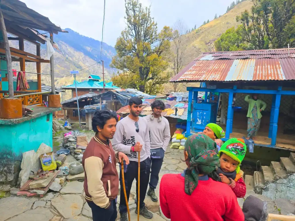 Gulabi Kantha Trek With Jalpaiguri Government Engineering College (JGEC): A Journey Through Snow, Forests And Team Spirit 4 Nishni Village Gulabi kantha