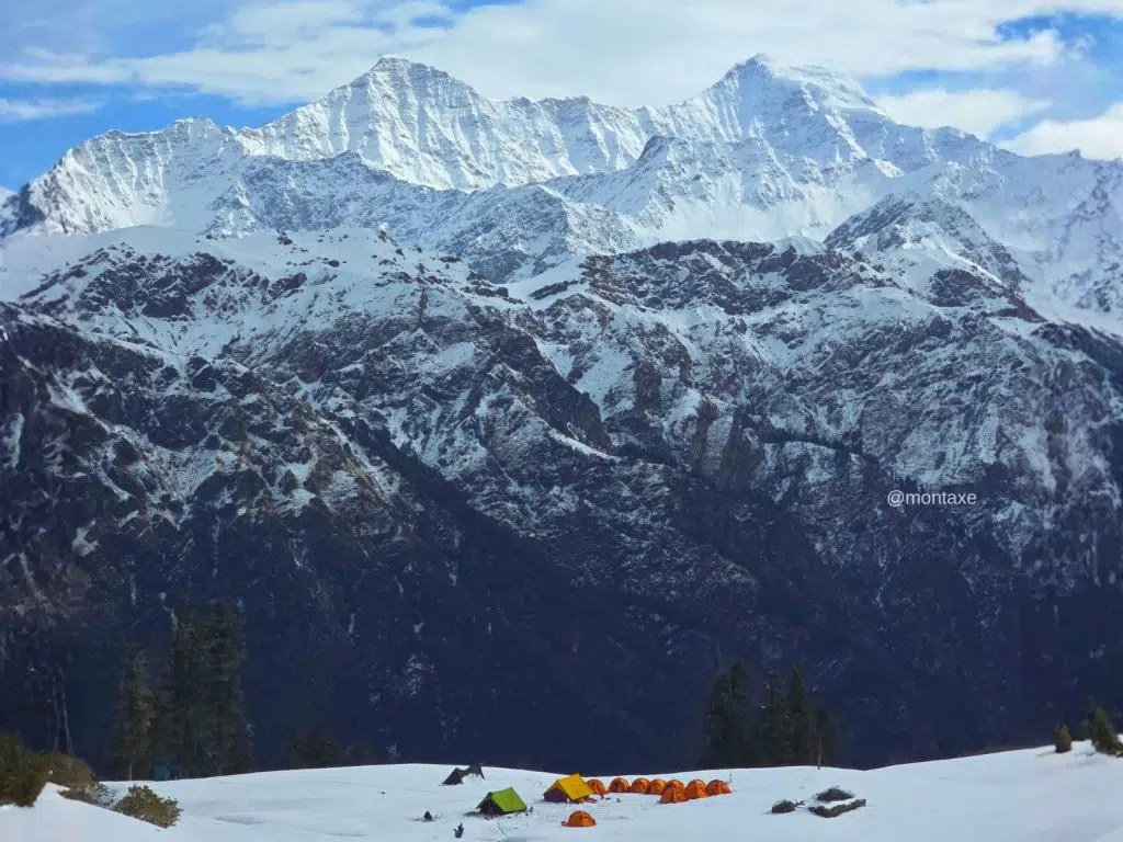 Gulabi Kantha Trek With Jalpaiguri Government Engineering College (JGEC): A Journey Through Snow, Forests And Team Spirit 3 Seema Campsite Montaxe