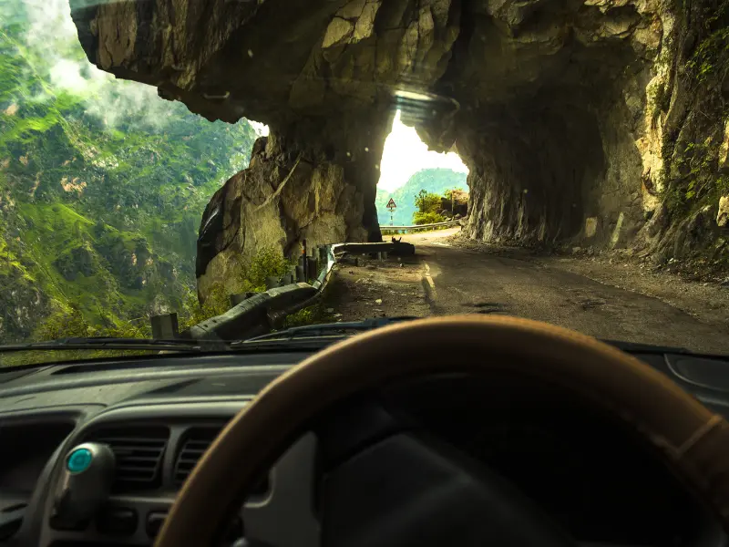Scenic drive Yulla Kanda